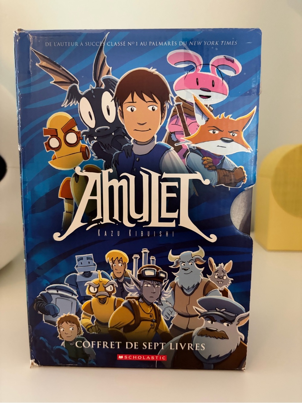 Amulet Book Set by Kazu Kibuishi - French language edition